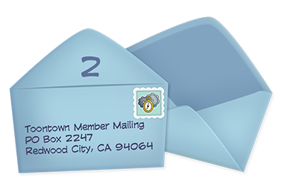 Address the second envelope to our mailer program location.